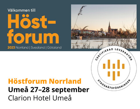 Kom och träffa Alcadon på SSNF HÖSTFORUM NORRLAND i Umeå 27–28 september